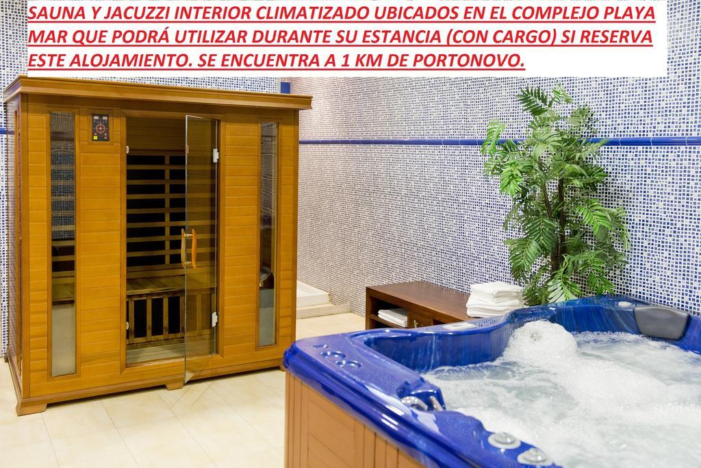 Apartamento Playa Mar Portonovo Centro. Sanxenxo Kültér fotó